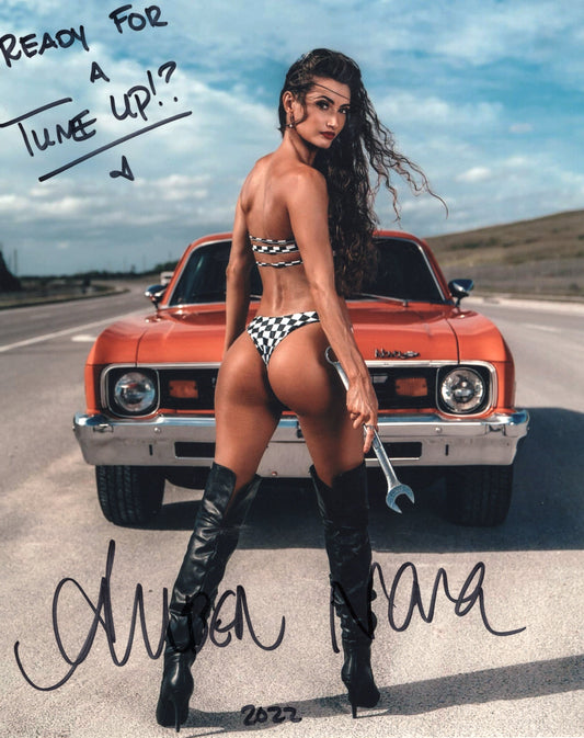 Amber Nova (8x10) SIGNED Diva Photo Wrestling Autograph Inscribed AEW ROH