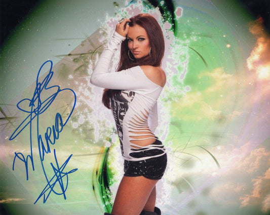 Maria (8x10) TNA WWE WWF AEW ROH photo signed auto autographed