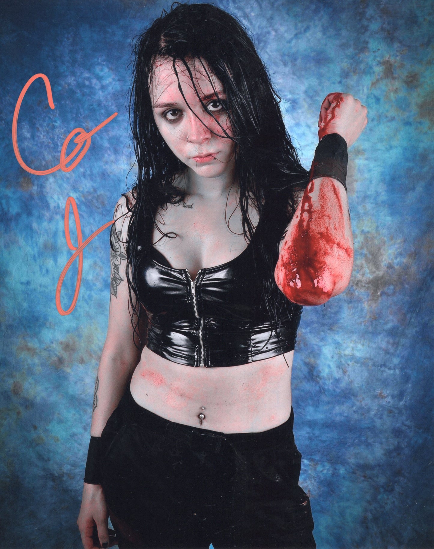 Cora Jade (8x10) NXT WWE photo signed auto autographed