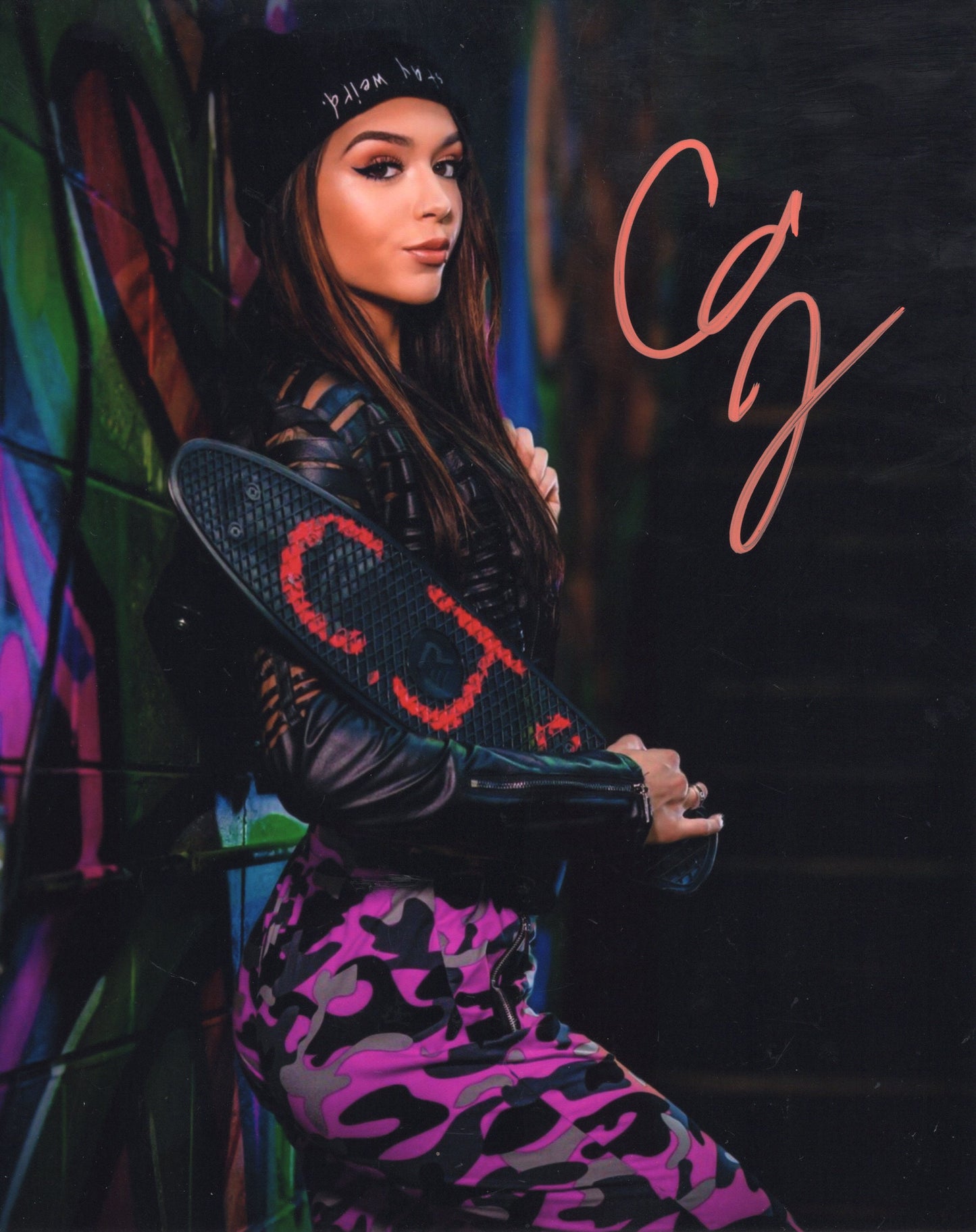 Cora Jade (8x10) NXT WWE photo signed auto autographed