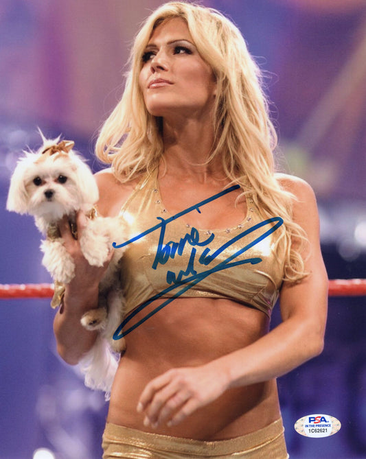 Torrie Wilson psa certed 8x10 photo signed auto autographed WWF WWE