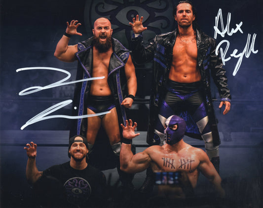 dark order silver reynolds  8x10 photo signed auto autographed AEW