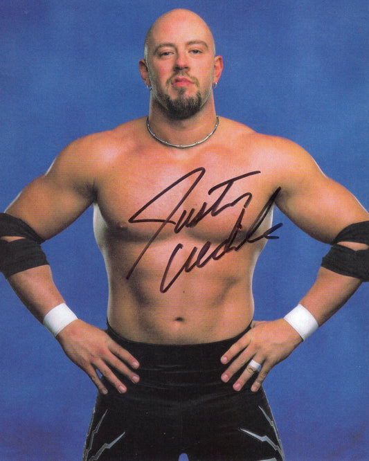 Justin Credible ecw (8x10) photo signed auto autographed