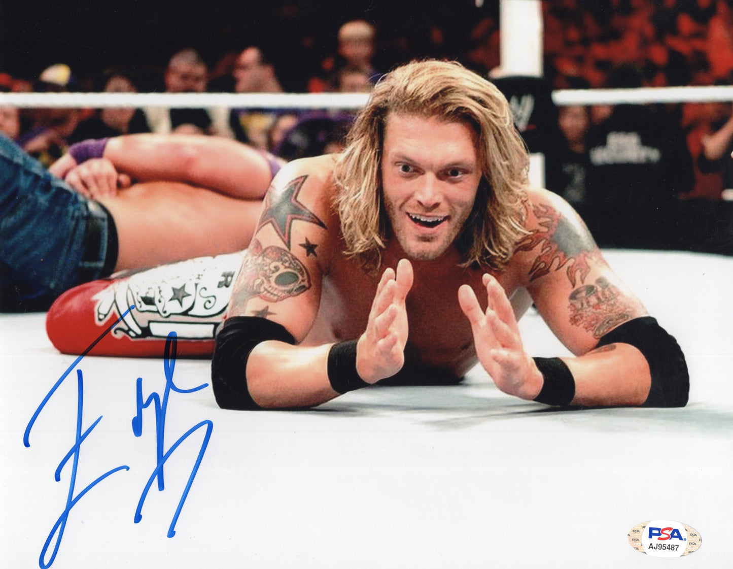 Edge psa certed 8x10 photo signed auto autographed AEW WWE WWF