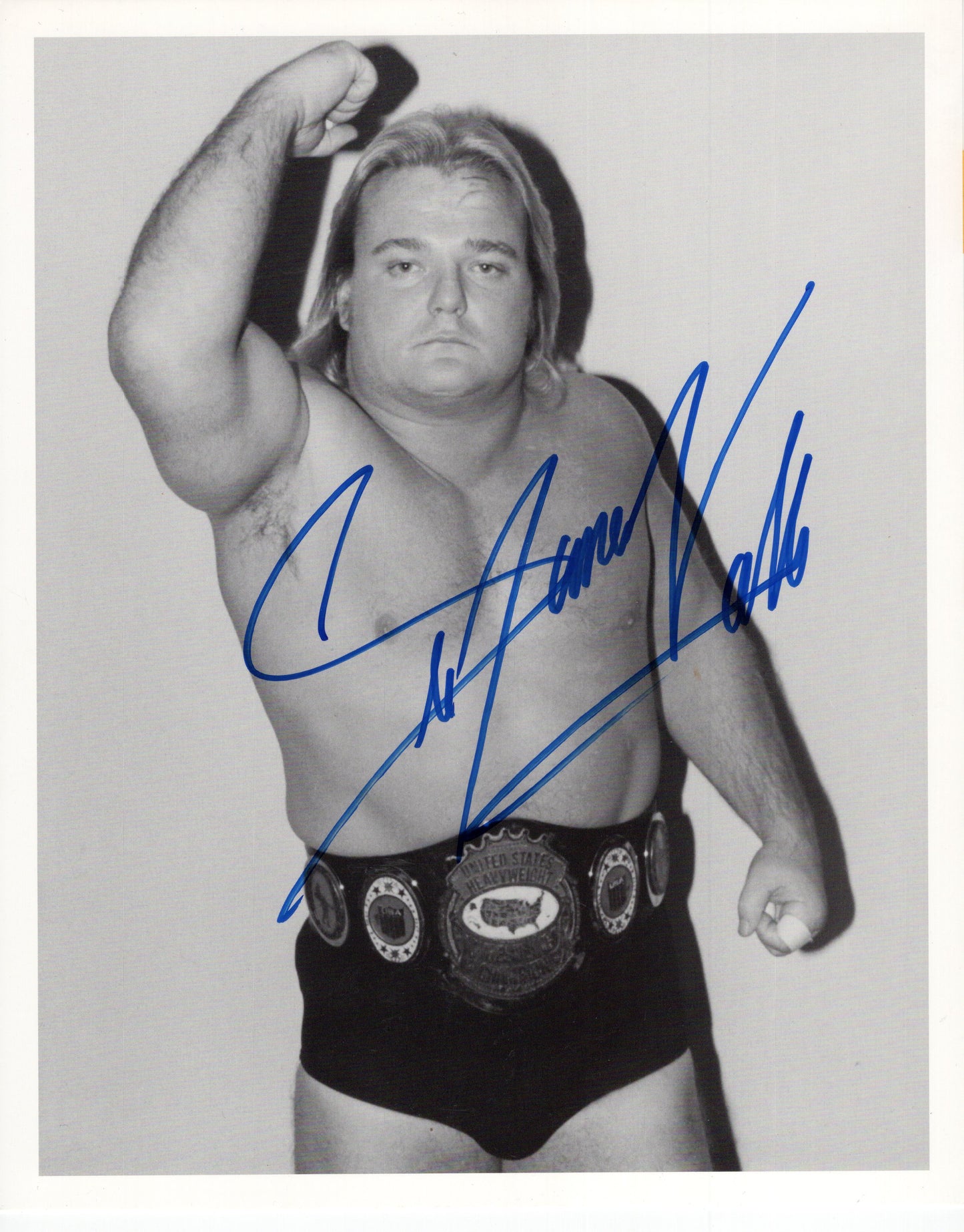 Greg the hammer Valentine (8x10) WWF WCW NWA signed photo auto autographed