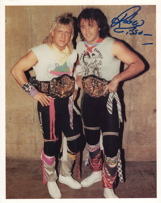 Robert gibson (8x10) Rock N Roll Express WCW signed photo signed auto autographed