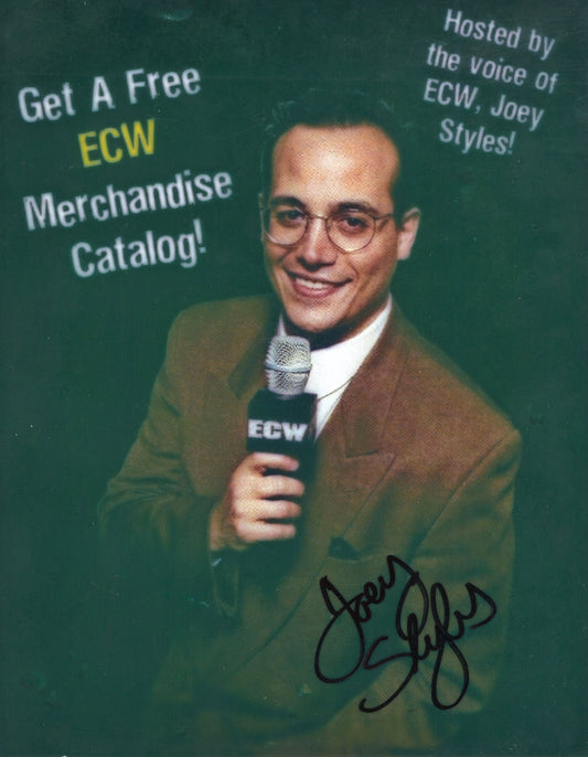 Joey Styles 8x10 photo signed auto autographed ECW RARE