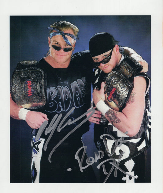 New Age Outlaws 8x10 photo signed auto autographed WWF