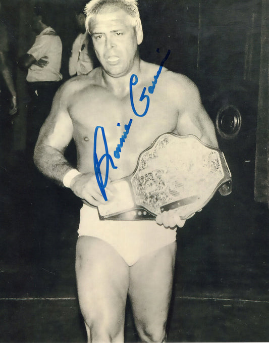 Ronnie Garvin 8x10 photo signed auto autographed wwf