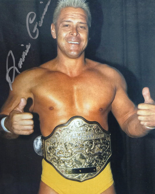 Ronnie Garvin 8x10 photo signed auto autographed wwf