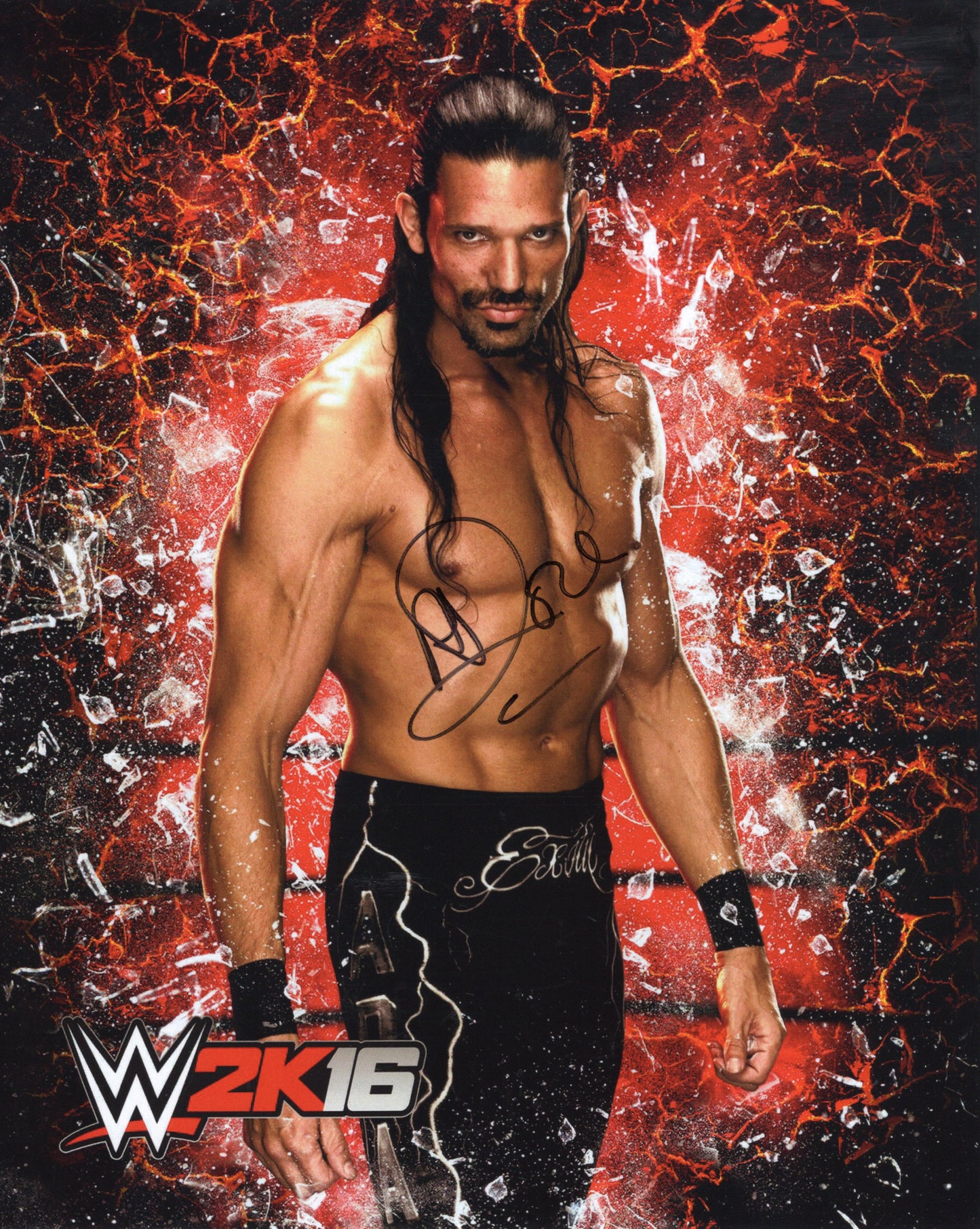 Adam Rose (8x10) photo signed auto autographed WWE WWF