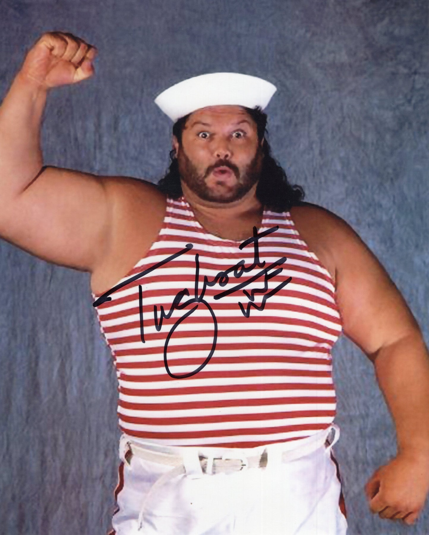 Typhoon Tugboat 8x10  WWE WWF Impact photo signed auto autographed