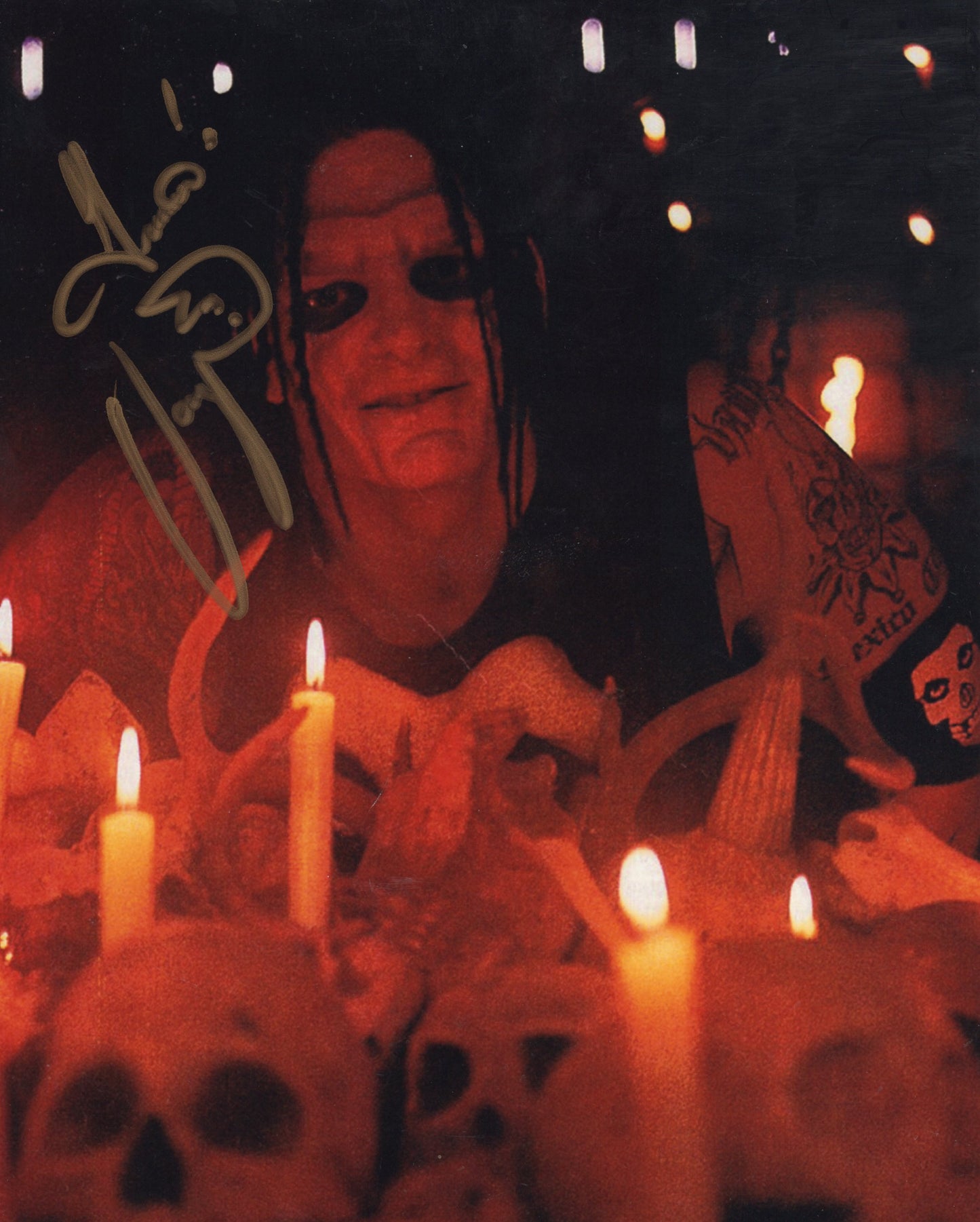 Vampiro Signed 8x10 Photo AEW WCW AAA CMLL autographed photo signed auto autogra