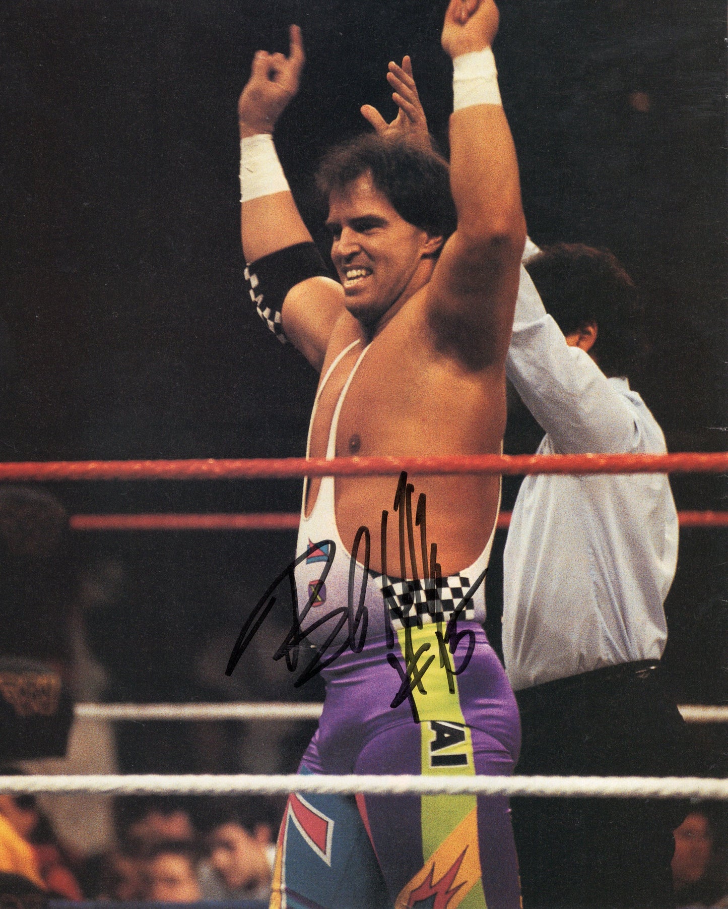 Bob Holly (magazine page) photo signed auto autographed