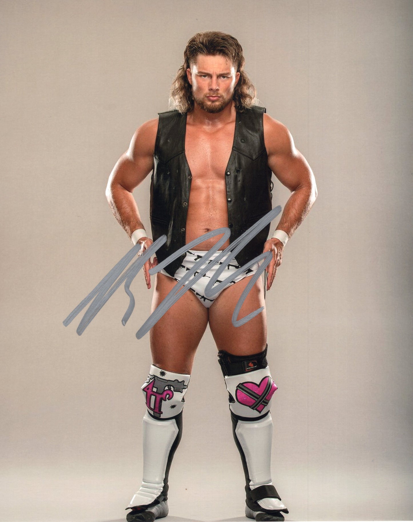 Brian Pillman JR Lexis King (8x10) photo signed auto autographed