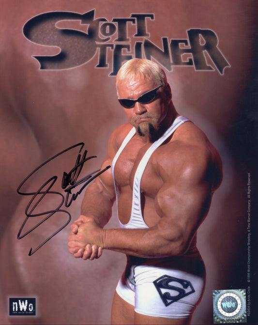 Scott Steiner 8x10 official wcw photo photo signed auto autographed