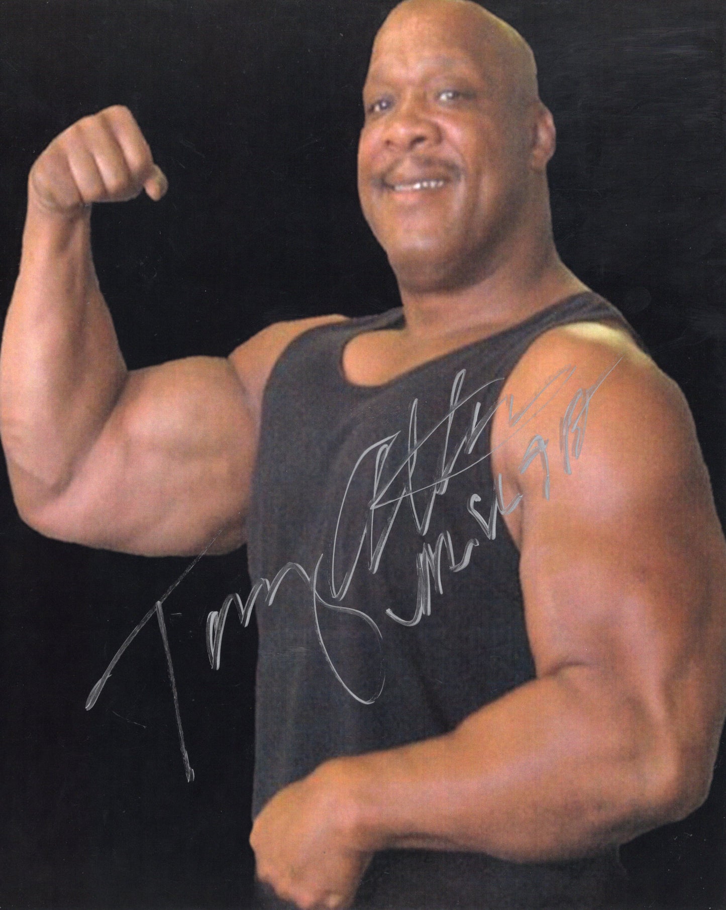 Tony Atlas  8x10 photo signed auto autographed WWF