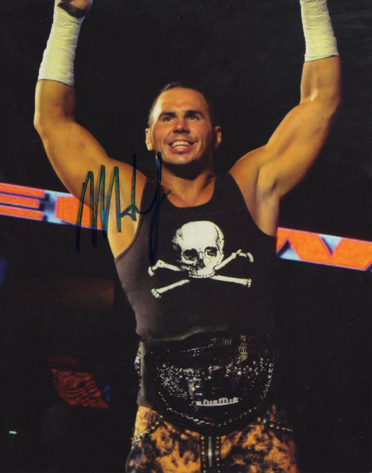 Matt Hardy (8x10) WWE WWF AEW TNA  photo signed auto autographed