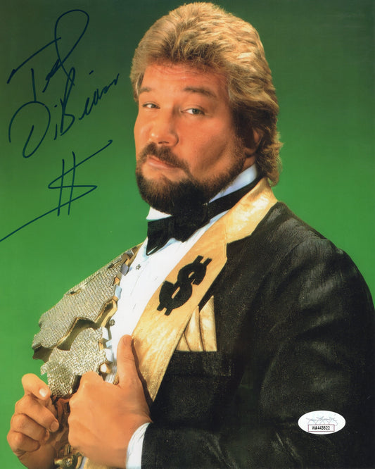 Ted Dibiase (8x10) Signed autograph Photo JSA Million Dollar Man WWE WWE NWA nWo