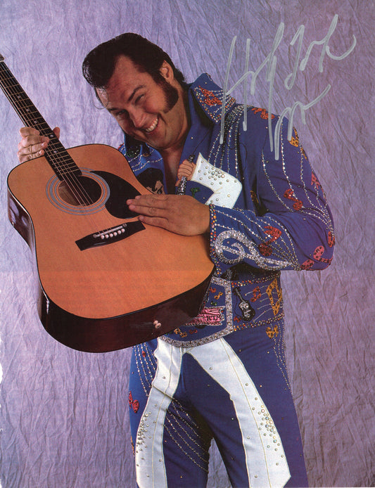 Honky Tonk Man (magazine page) WWF signed auto autographed