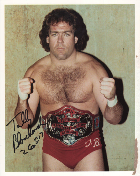 Tully Blanchard (8.5x11) photo signed auto autographed