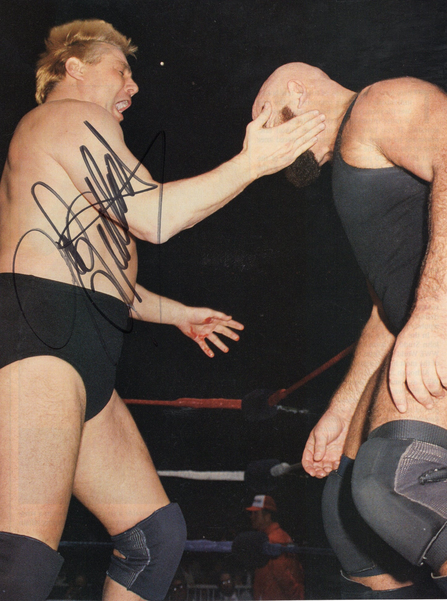 Pat Patterson (magazine page) signed autographed