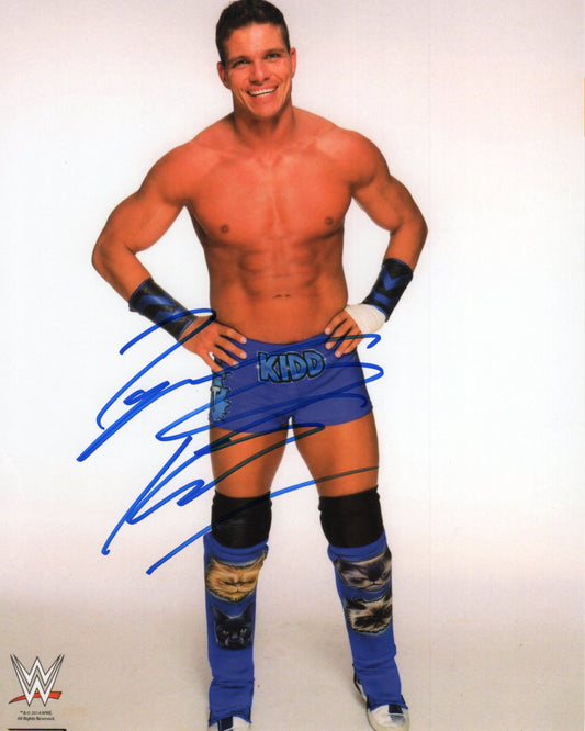 Tyson kidd (8x10) WWE  photo signed auto autographed