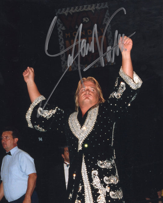 Greg the Hammer Valentine (8x10) photo signed auto autographed WWF