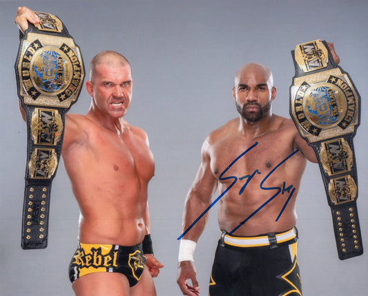 Scorpio Sky 8x10 photo signed auto autographed AEW