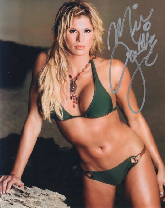 Jackie Gayda Jackie Haas Miss Jackie WWE WWF 8x10 photo signed auto autographed