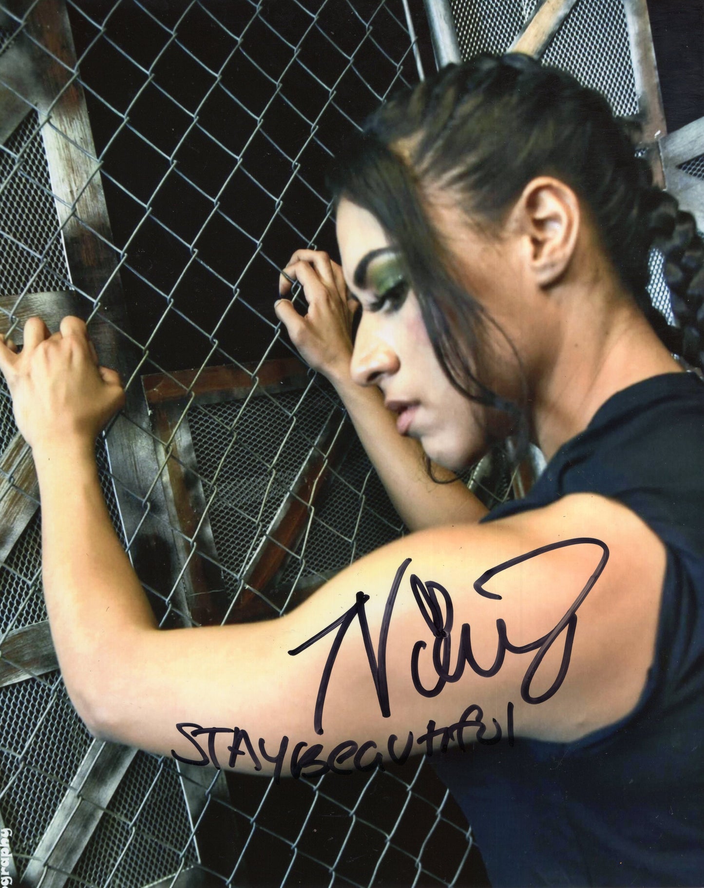 Tiffany Nieves AEW Indy Star  8x10 photo signed auto autographed inscribed