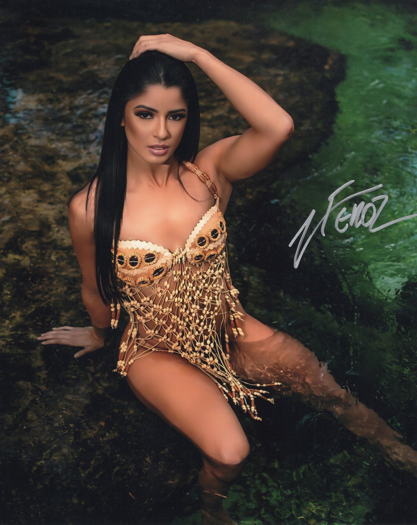 Valentina Feroz (8x10) NXT photo signed auto autographed WWE