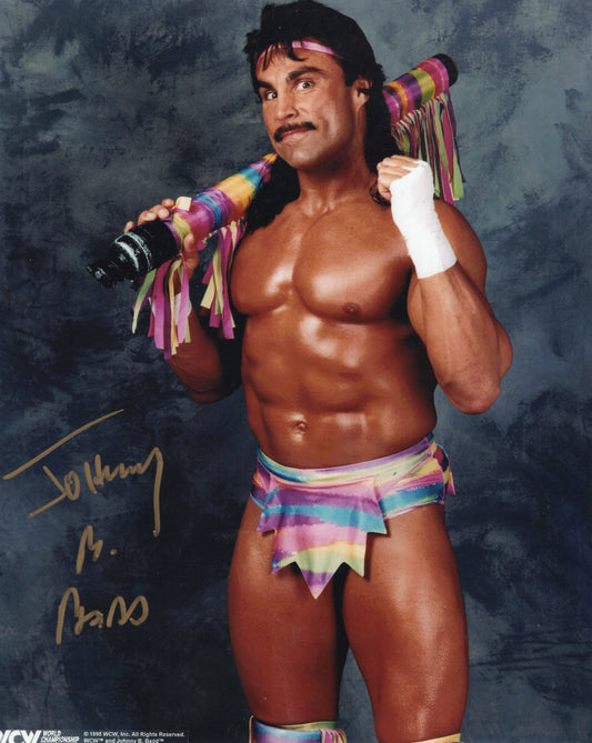 Johnny B. Badd Mark Mero (8x10) WCW WWF photo signed auto autographed WWE