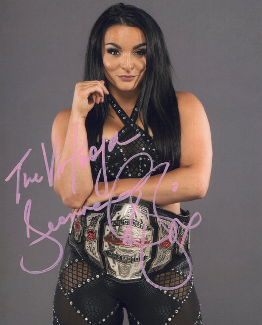 Deonna Purrazzo (8x10) photo signed auto autographed AEW TNA