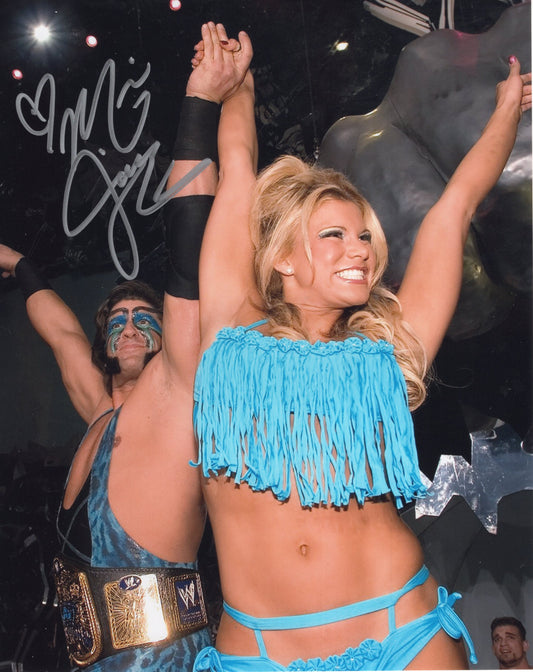 Jackie Gayda Jackie Haas Miss Jackie WWE WWF 8x10 photo signed auto autographed