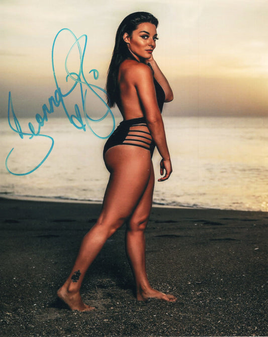 Deonna Purrazzo (metallic 8x10) photo signed auto autographed AEW TNA