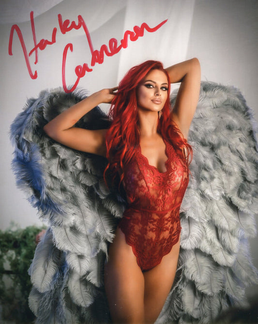 Harley Cameron (metallic 8x10) photo signed auto autographed AEW TNA