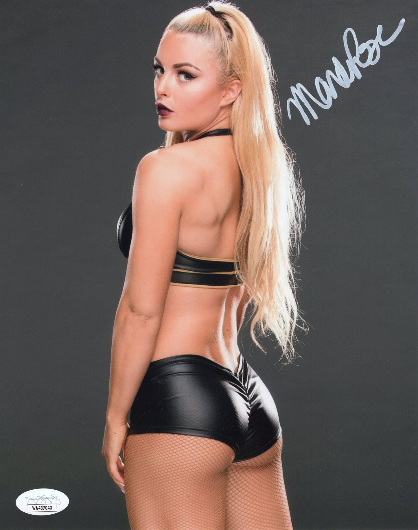 Mandy Rose (8x10) JSA signed SEXY photo auto autographed WWE NXT Mandy Sacs