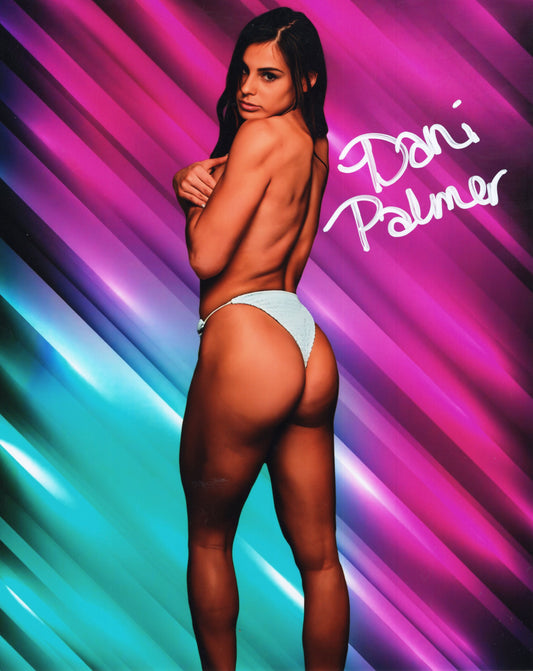 Dani Palmer (8x10) Autograph signed Photo WWE NXT Sexy auto