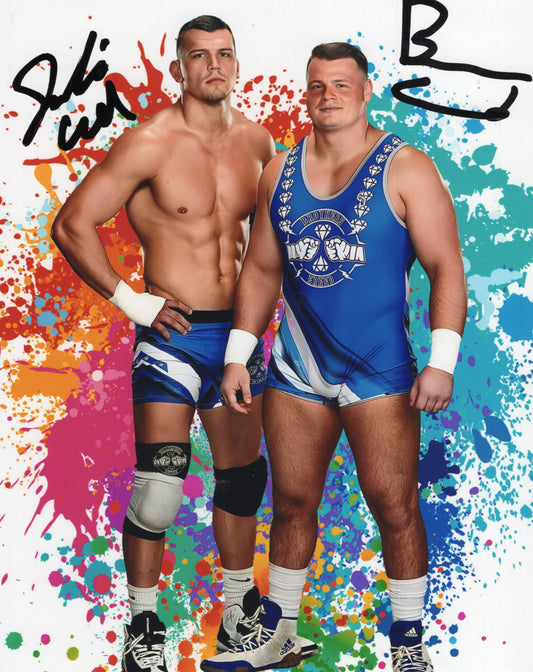 Creed Brothers (8x10) WWE NXT photo signed auto autographed