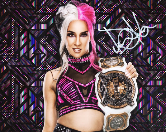 Dakota Kai (Metallic 8x10) WWE SEXY photo signed auto autographed