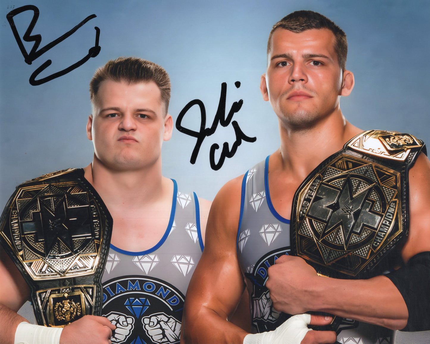 Creed Brothers (8x10) WWE NXT photo signed auto autographed