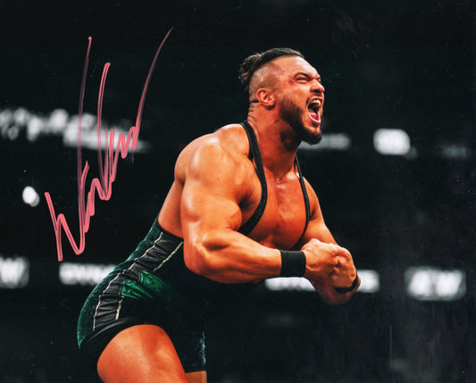 Wardlow (Metallic 8x10) AEW FUNHOUSE photo signed auto autographed