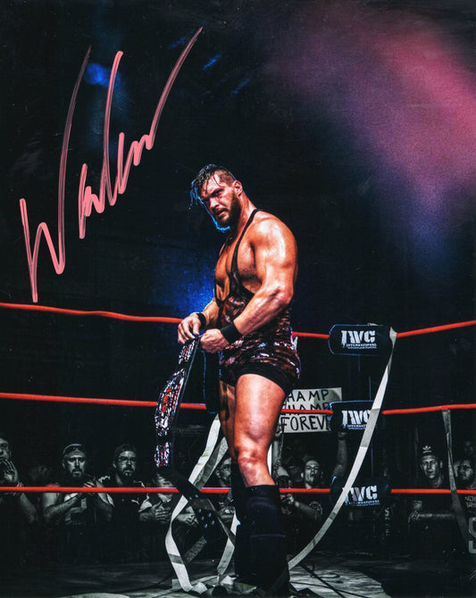 Wardlow (8x10) Metallic AEW FUNHOUSE photo signed auto autographed