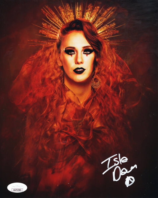 Isla Dawn (metallic 8x10) JSA certed photo signed auto autographed NXT WWE