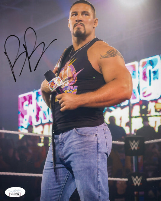 Bron Breakker (metallic 8x10) jsa NXT WWE WWF photo signed auto autographed