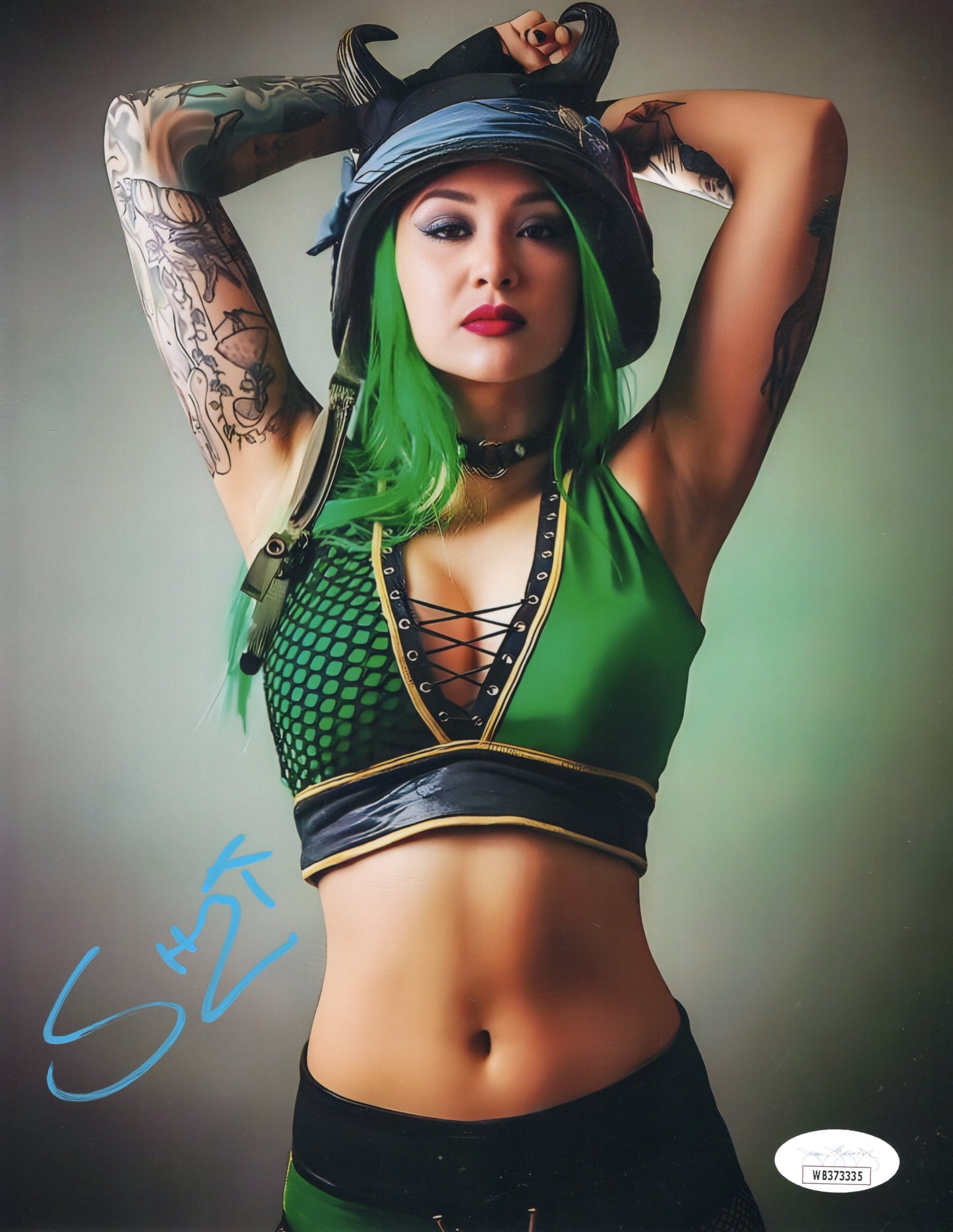 Shotzi (8x10 metallic) Funhouse JSA photo signed auto autographed WWE