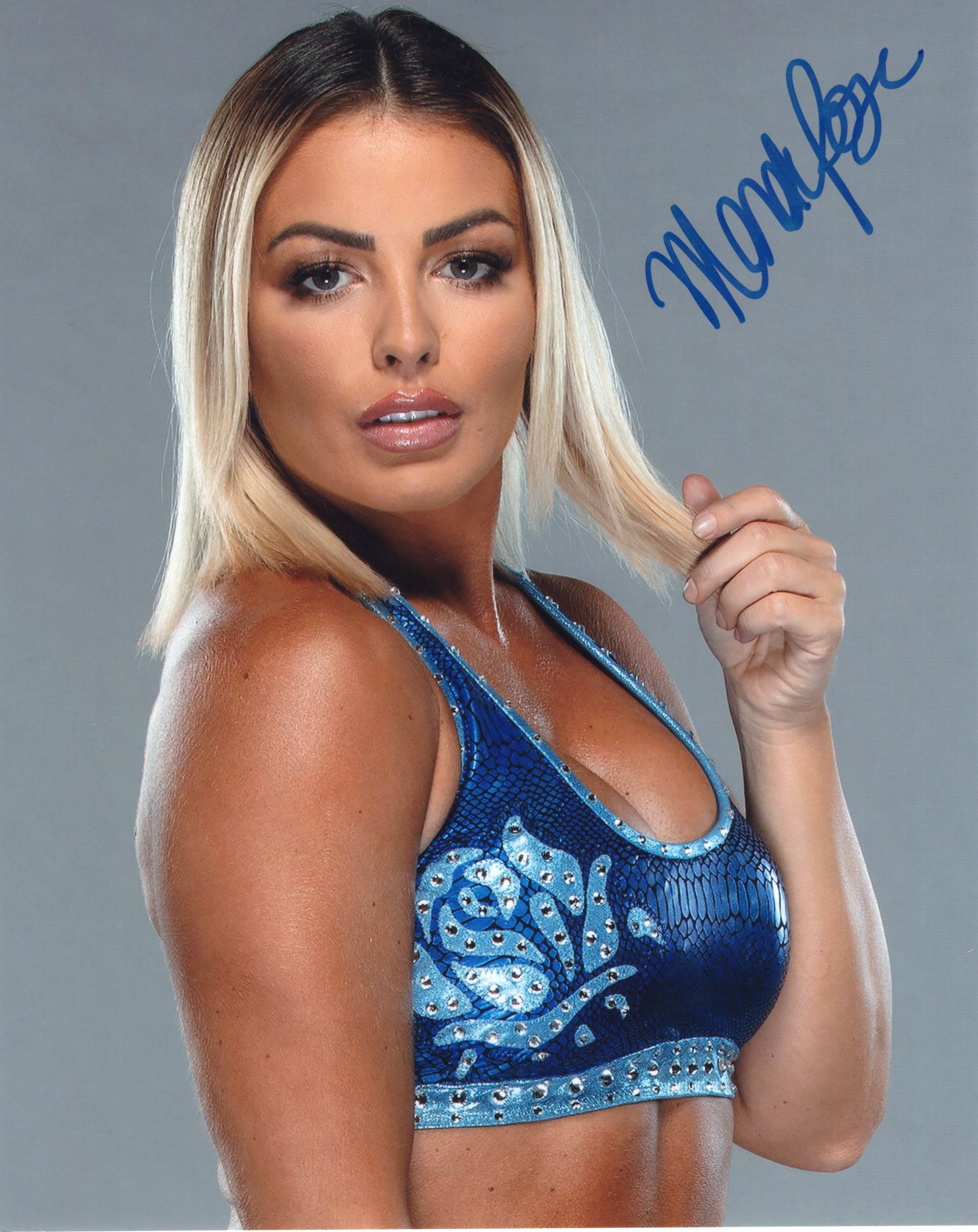 Mandy Rose (8x10) signed SEXY photo auto autographed WWE NXT Mandy Sacs