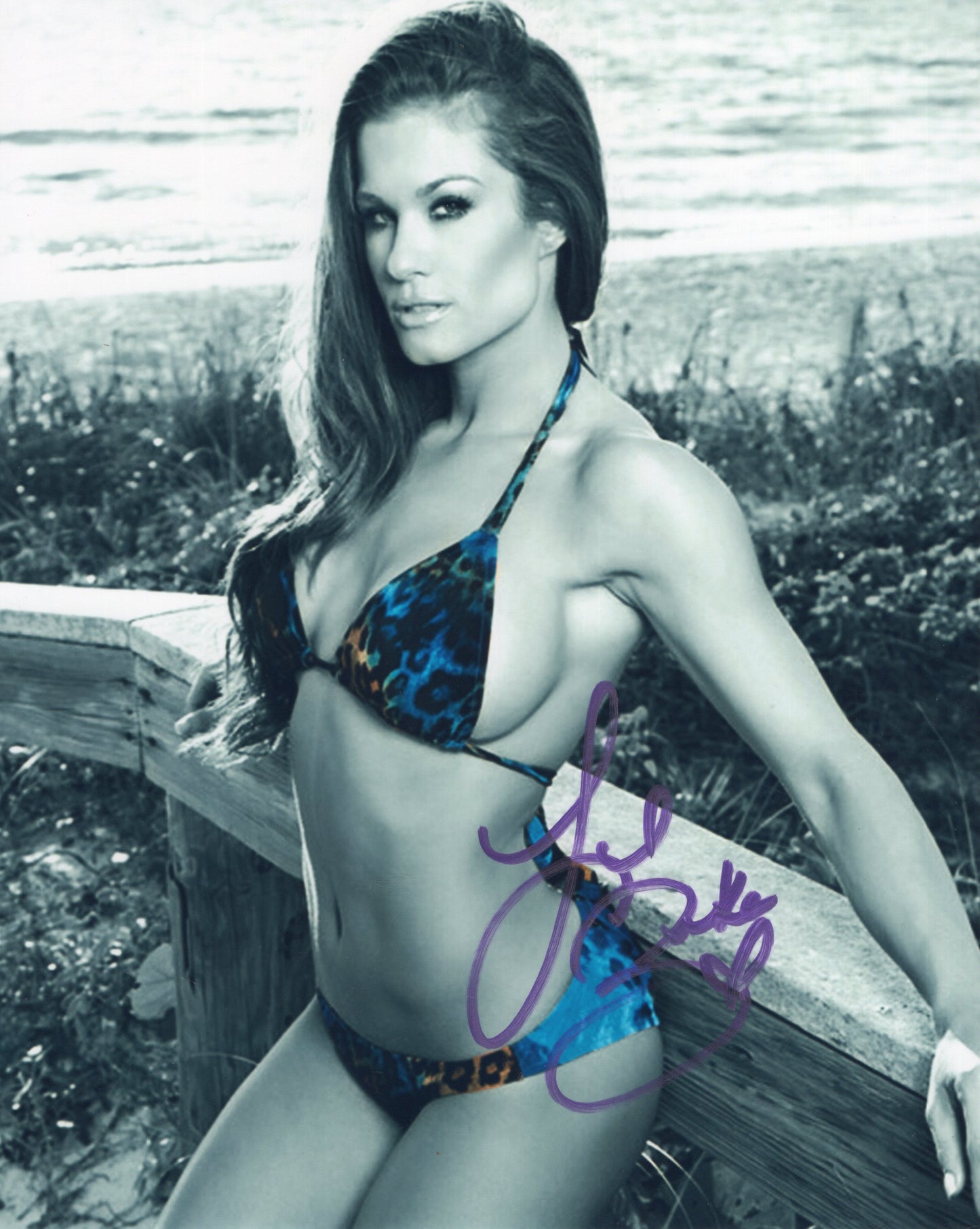 Brooke Adams aka Brooke Tessmacher 8x10 photo signed auto autographed TNA