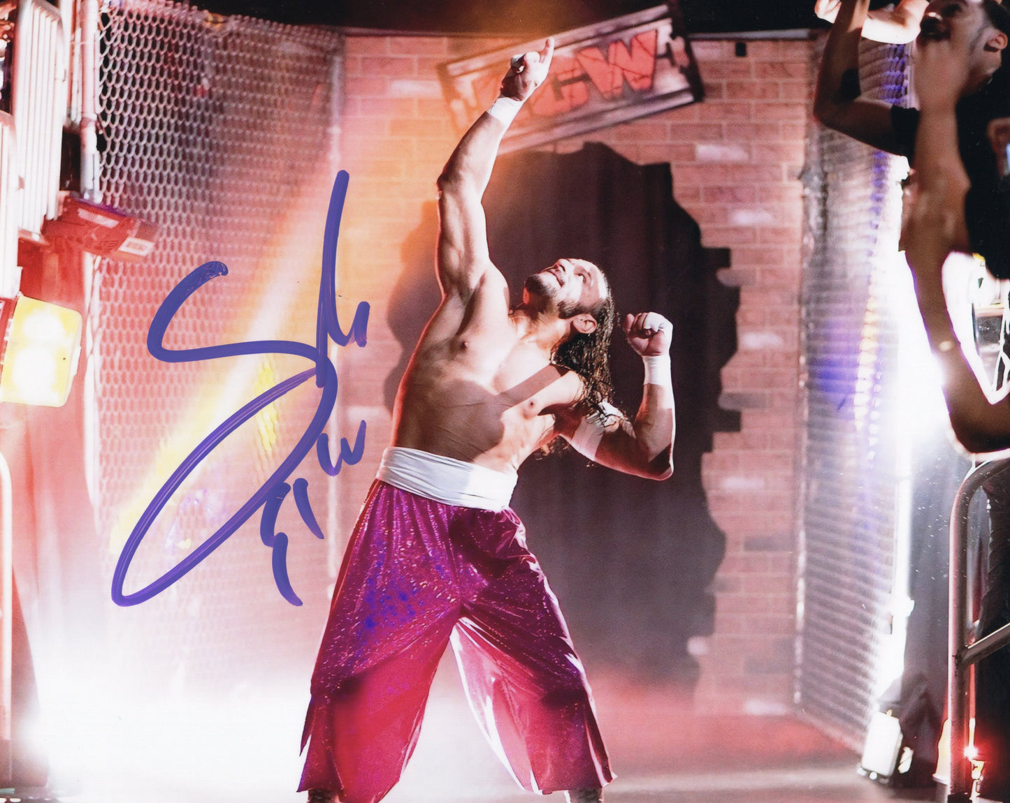 Sabu (metallic 8x10) funhouse photo signed auto autographed ECW